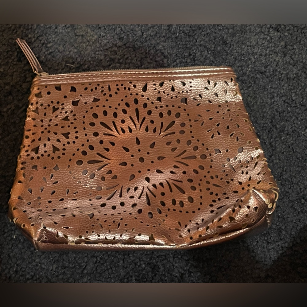 Purple makeup case